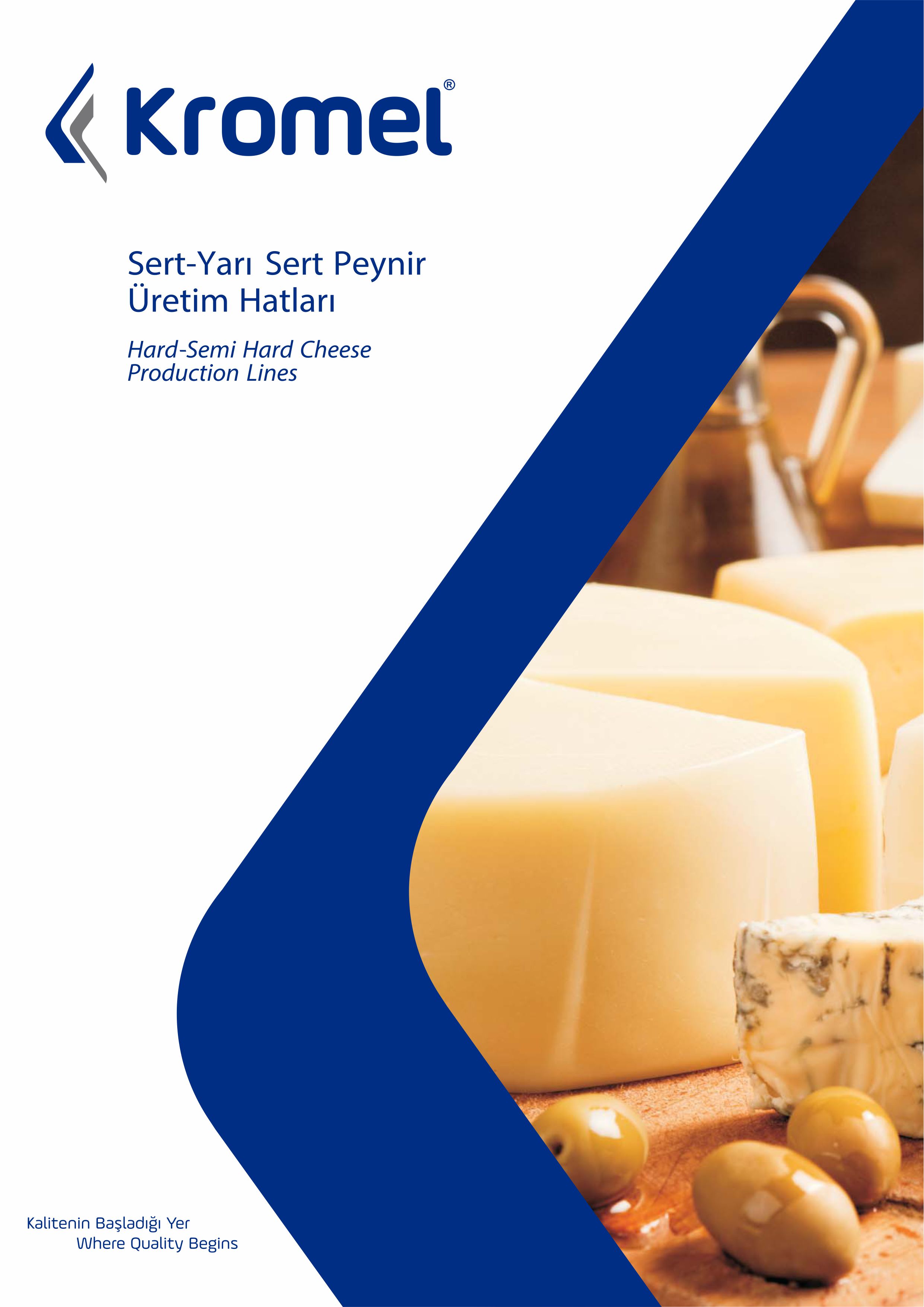 Kaşar Peynir Üretim Hatları